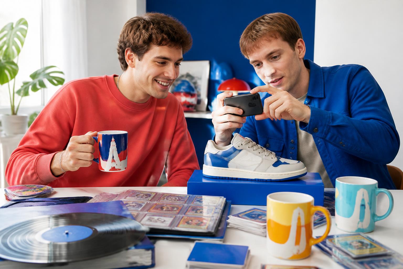 Freunde katalogisieren unkompliziert Becher, Trading Cards, Sneaker und Vinyl mit dem Smartphone